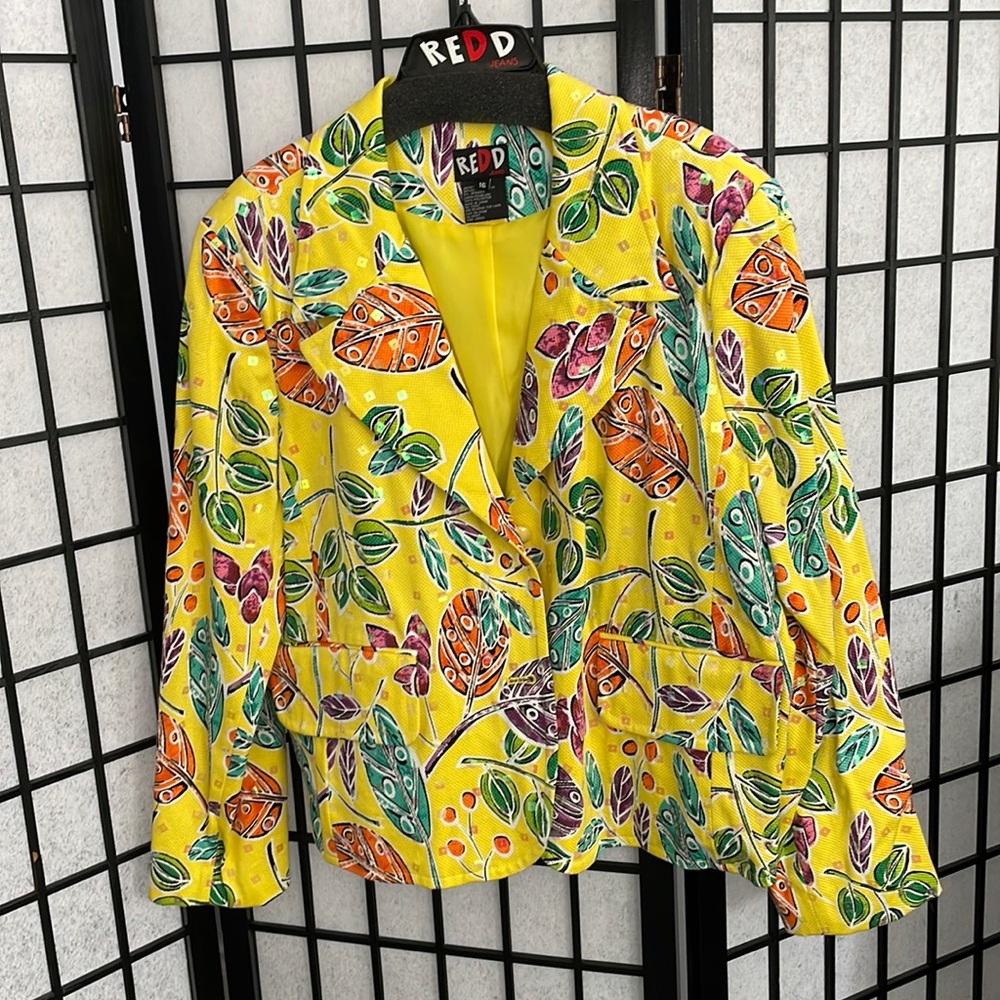 Awesome Vintage Jacket by Redd Jeans, SZ 16